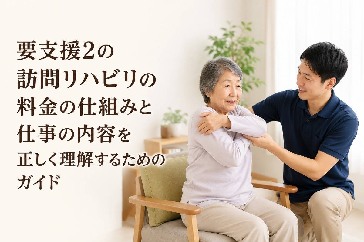 要支援2の訪問リハビリの料金の仕組みと仕事の内容を正しく理解するためのガイド